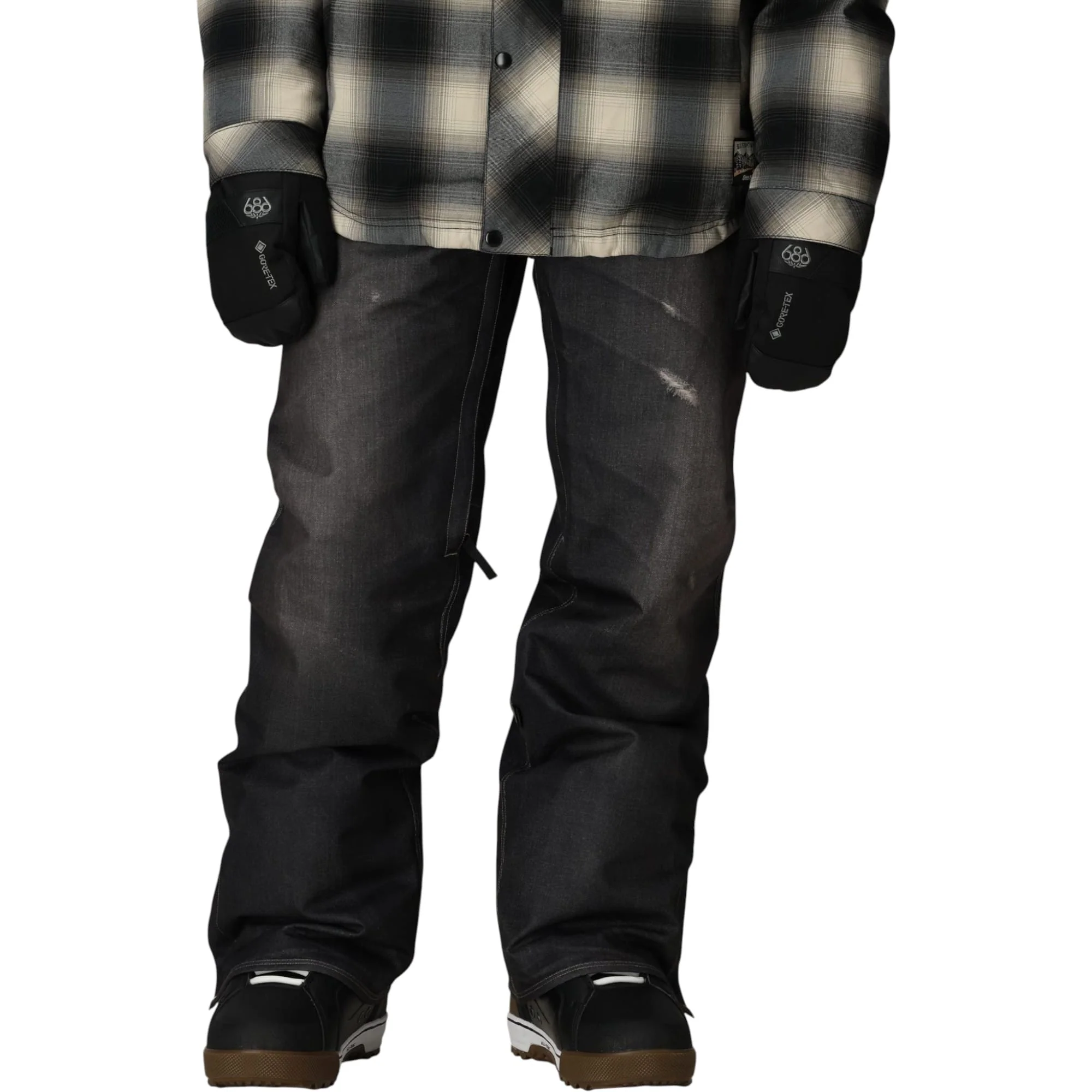 Pantalon Coquille Deconstructed Denim Homme