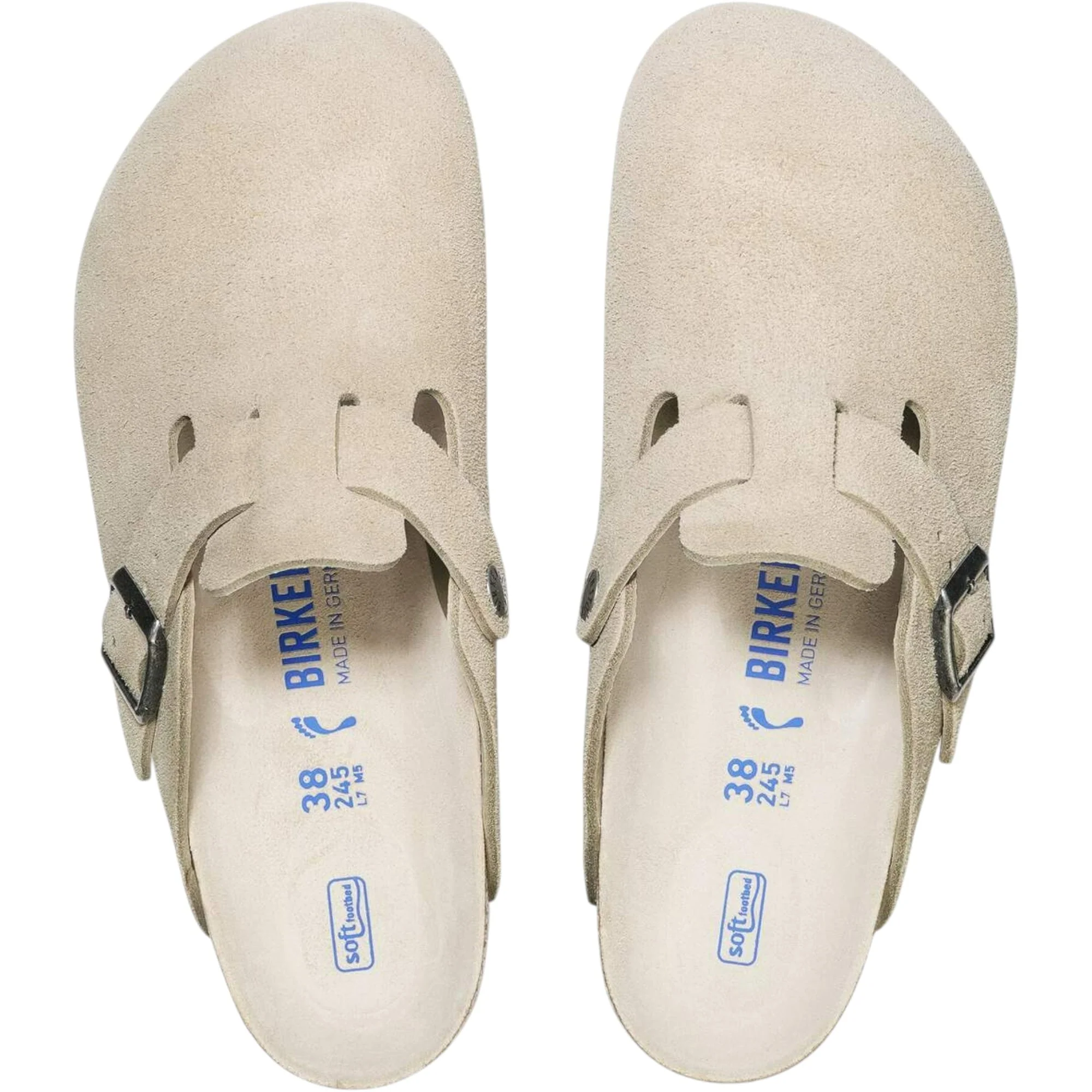 Sandales Boston Soft Footbed Suede Femme - Image 5
