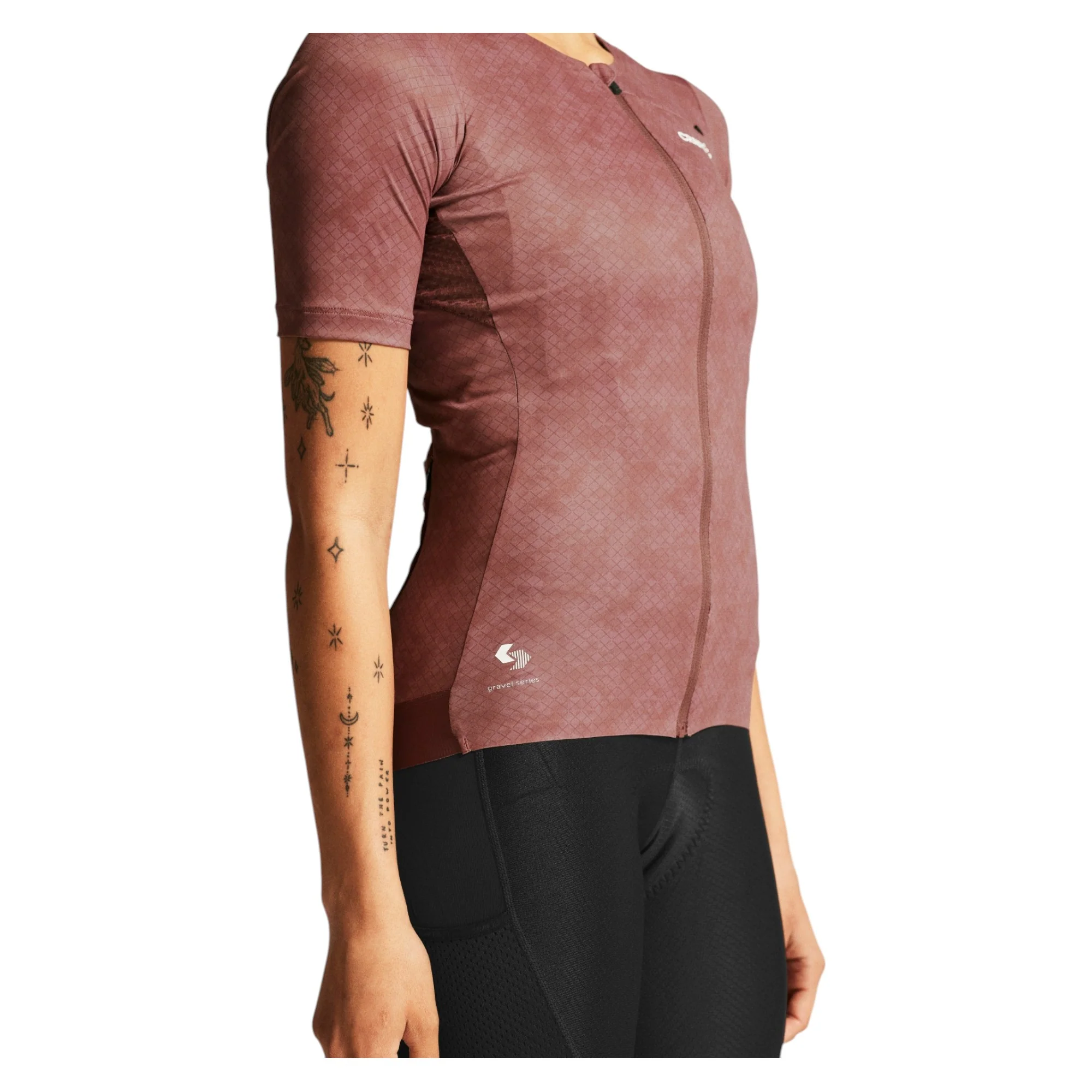 Maillot de Vélo de Route Manches Courtes Pro Gravel Femme - Image 5