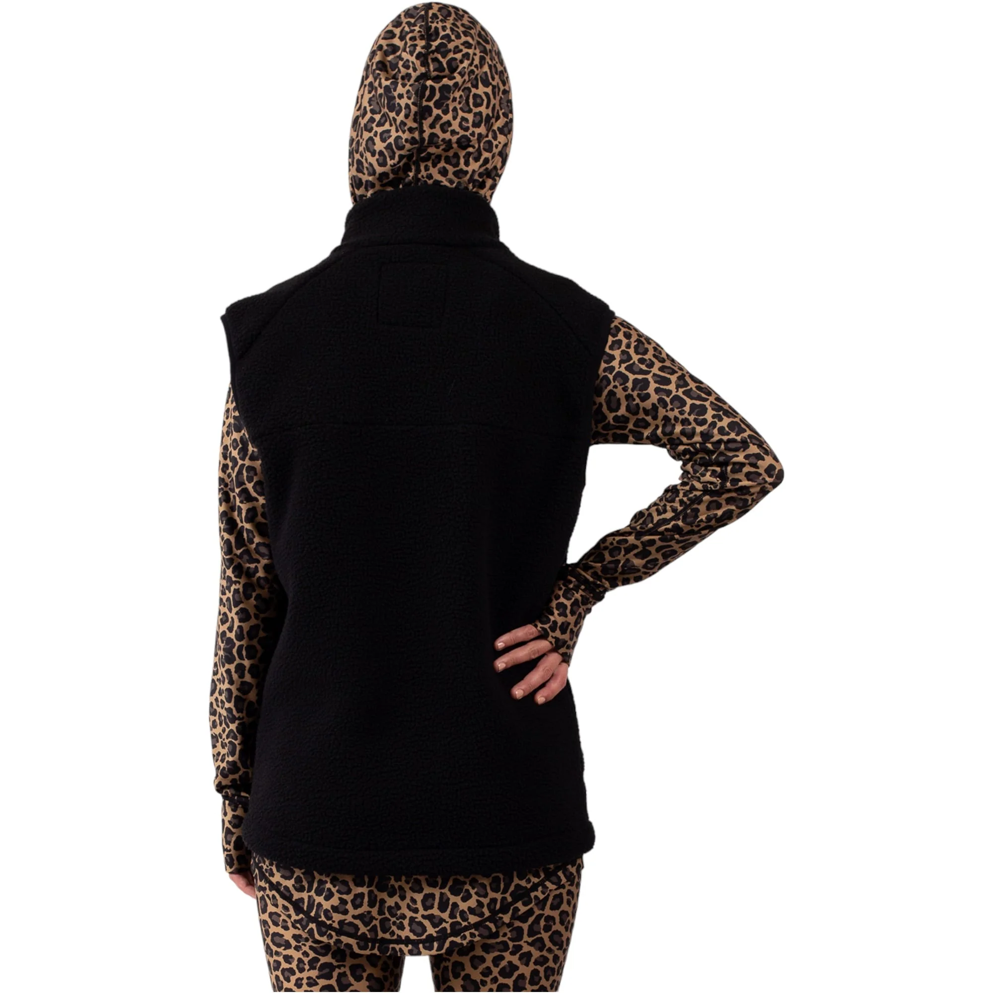Veste Manches Longues Lumberjackie Sherpa Femme - Image 4