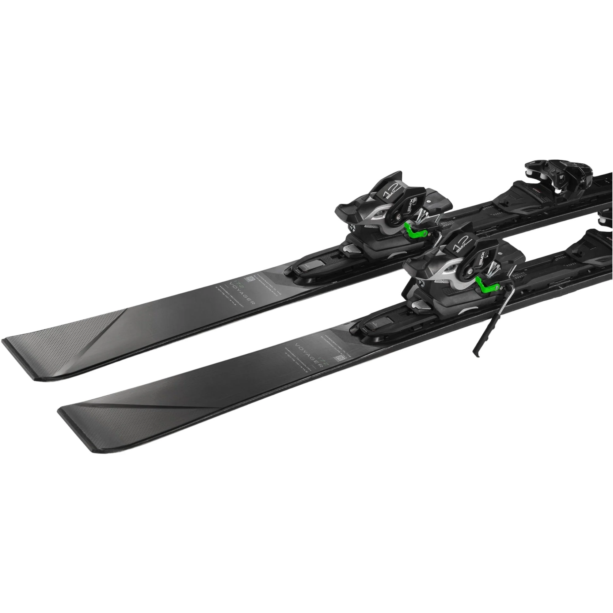 Skis Alpins Voyager Black + EMX 12 FX Adulte - Image 4