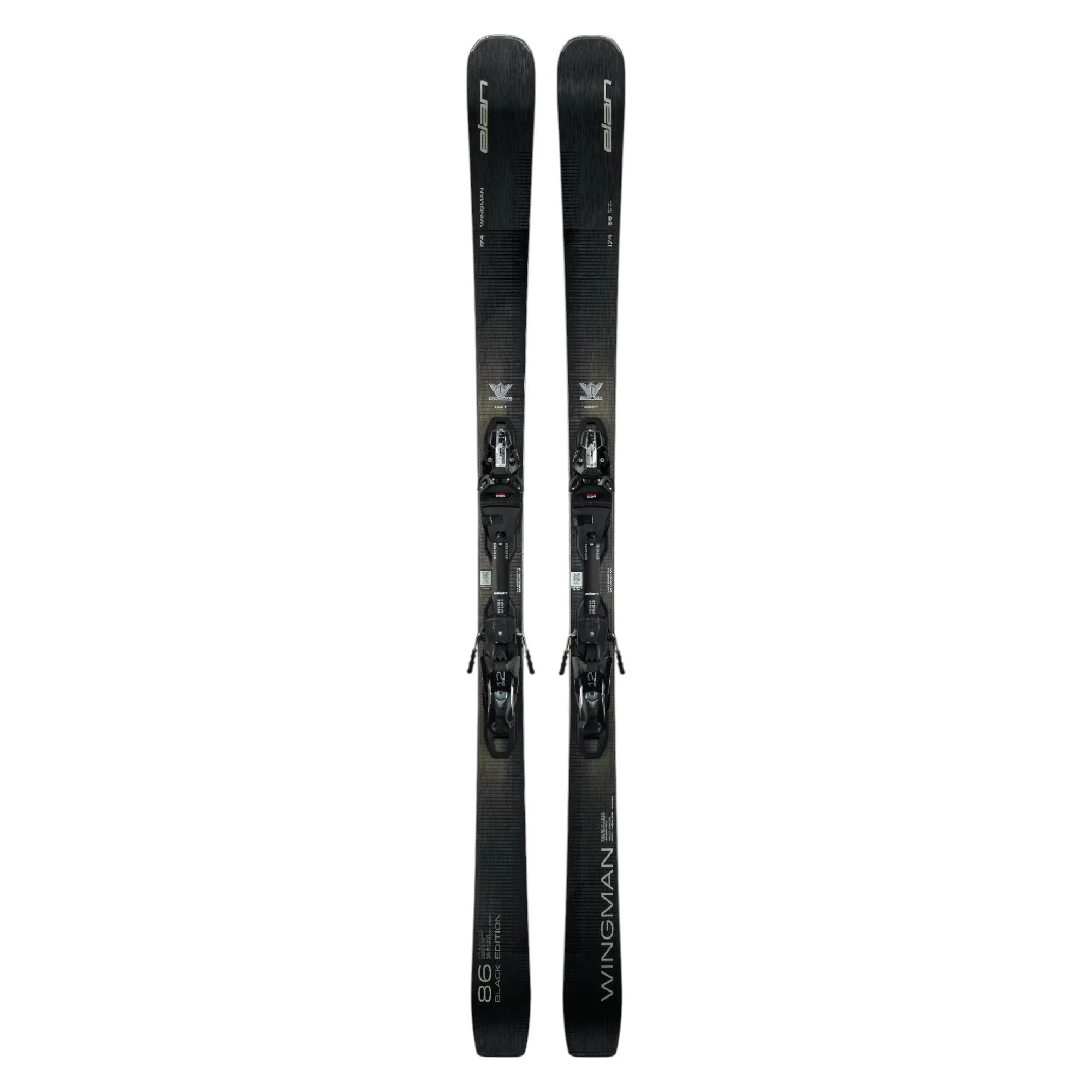 Skis Alpins Wingman 86 Black Edition + Fx Emx 12.0 Adulte