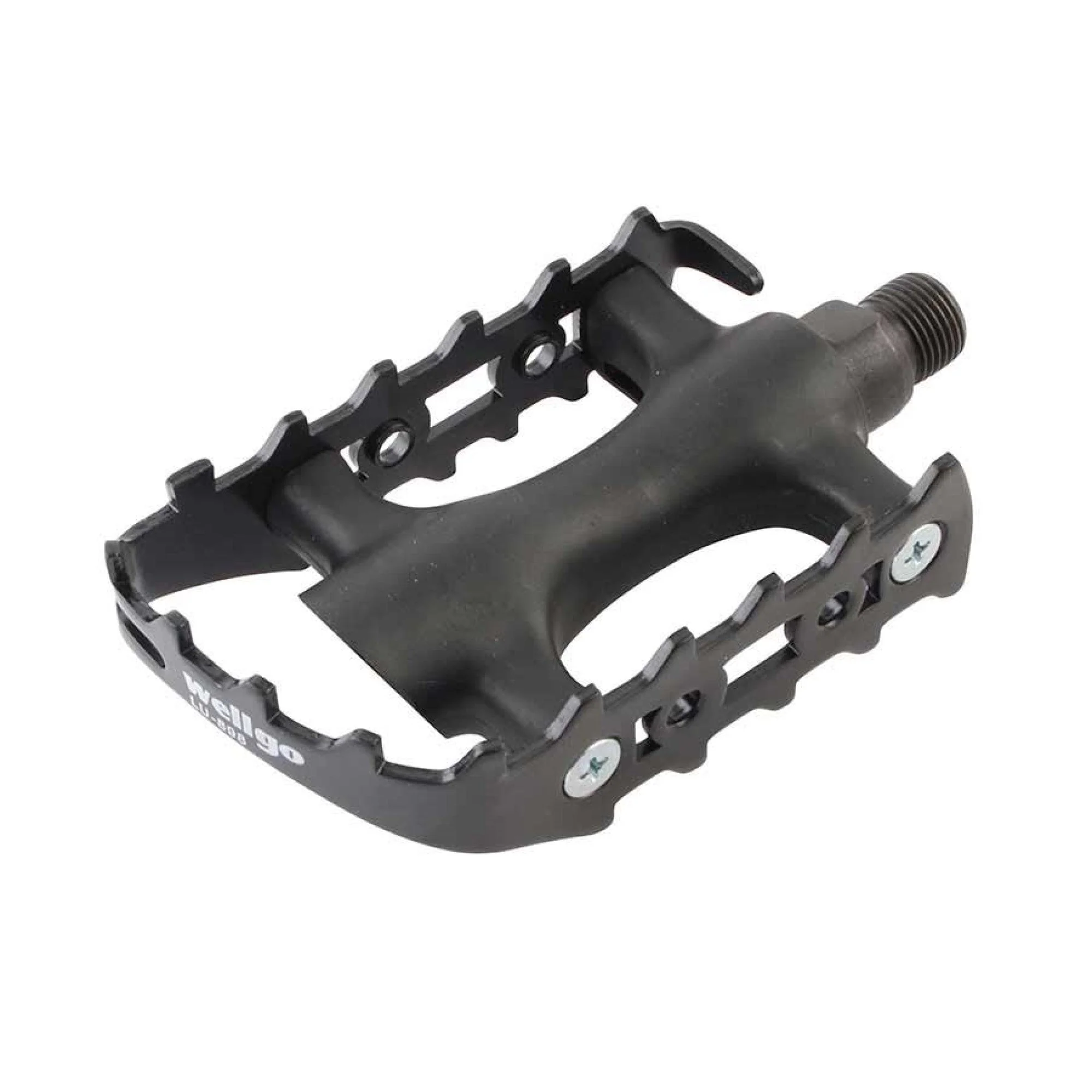 Pédales de Vélo de Montagne Adventure Plus Noir