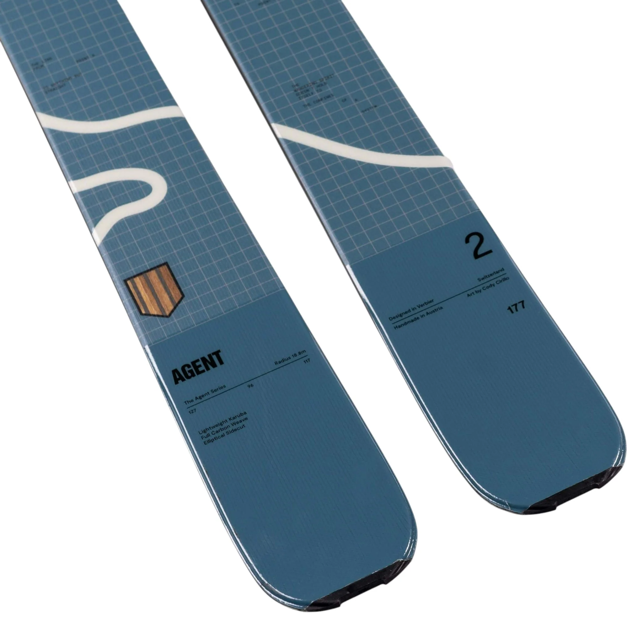 Skis Alpins Agent 2 Adulte - Image 3