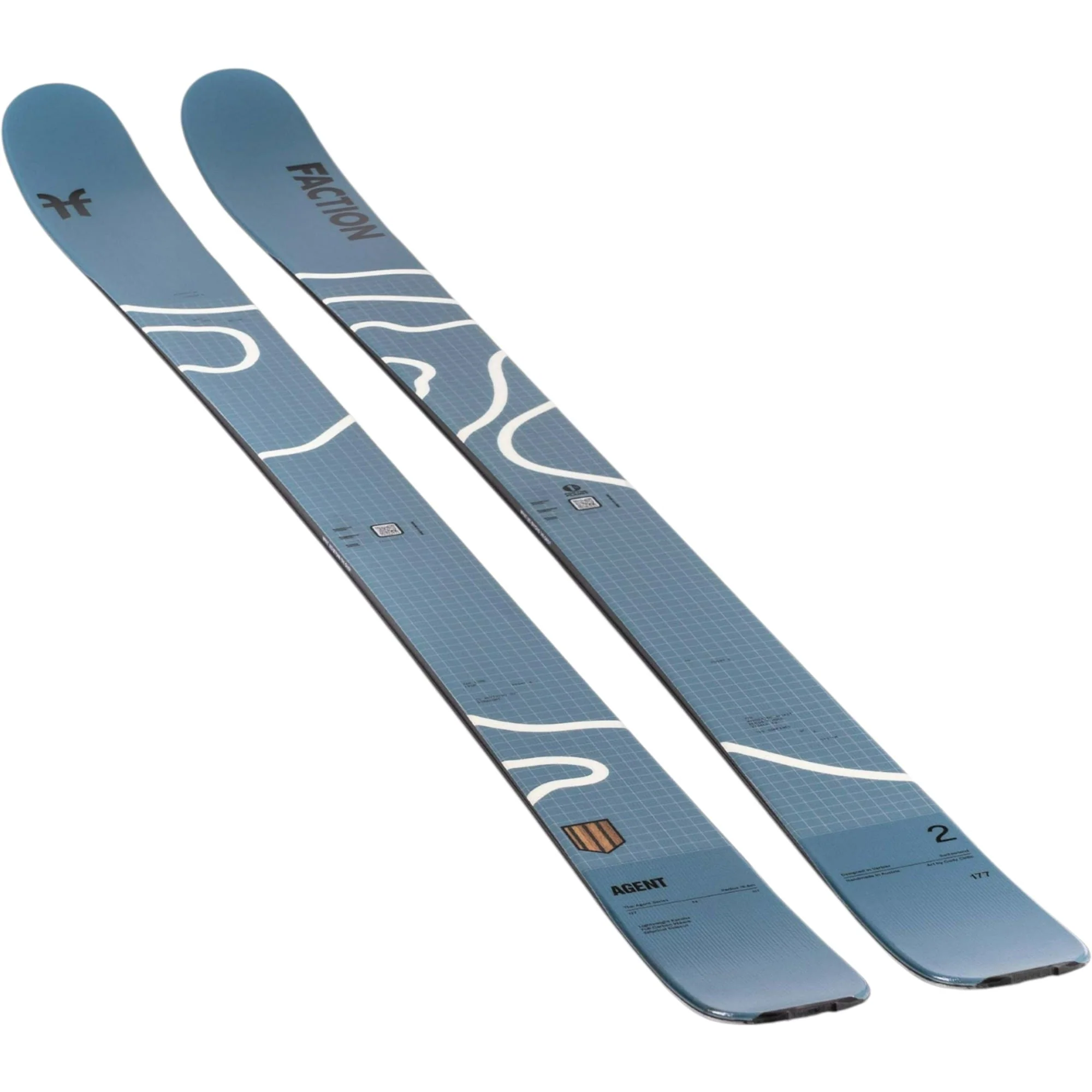 Skis Alpins Agent 2 Adulte - Image 4