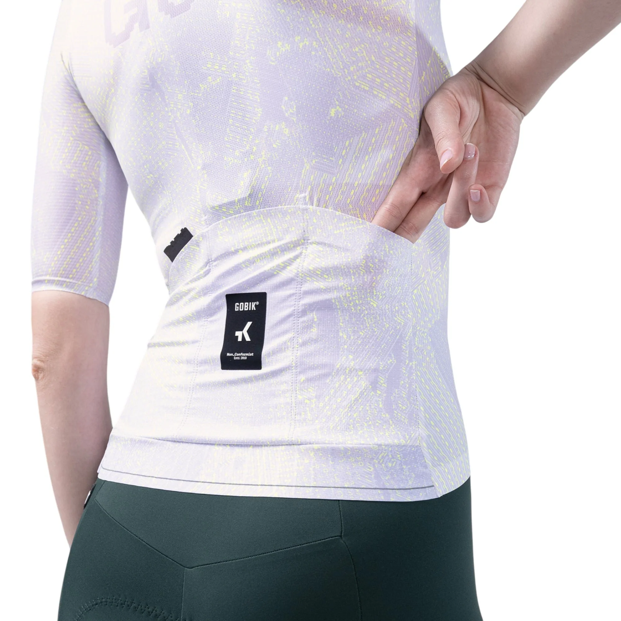 Maillot de Vélo de Route Manches Courtes Attitude Femme - Image 5