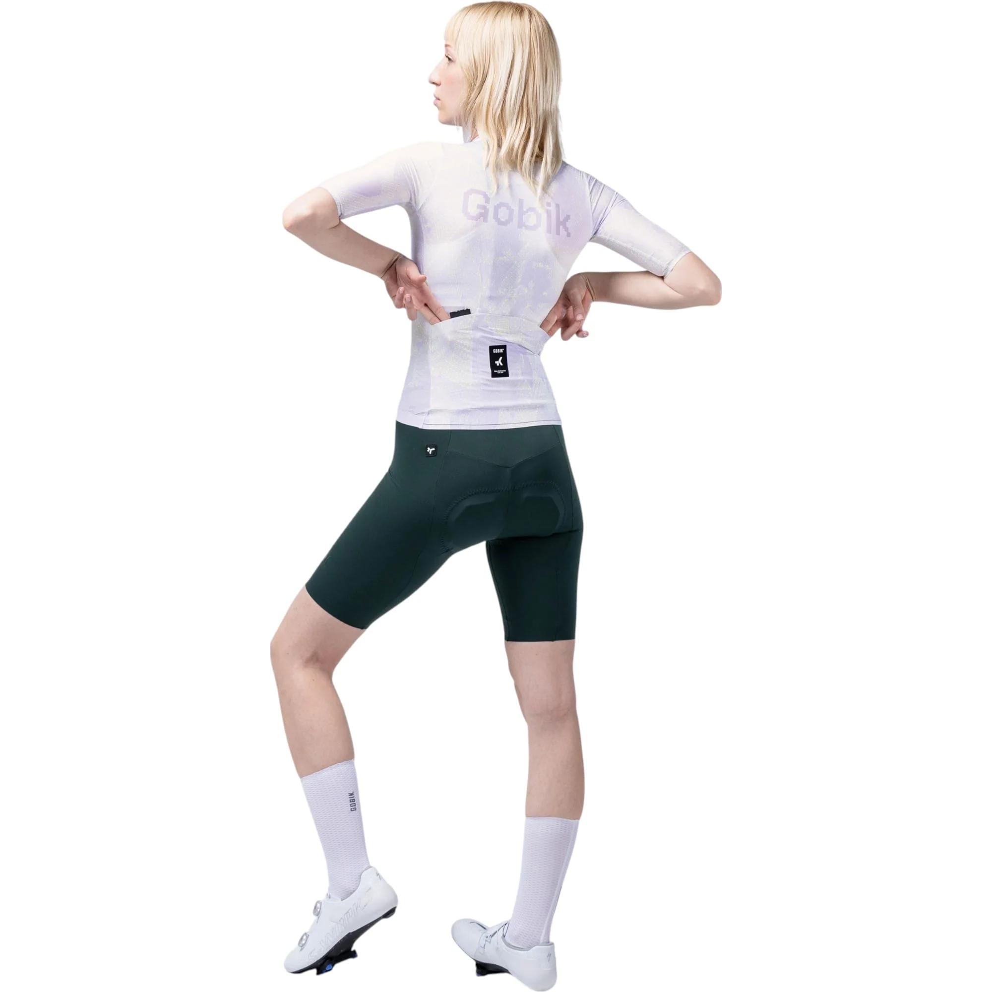 Maillot de Vélo de Route Manches Courtes Attitude Femme - Image 7