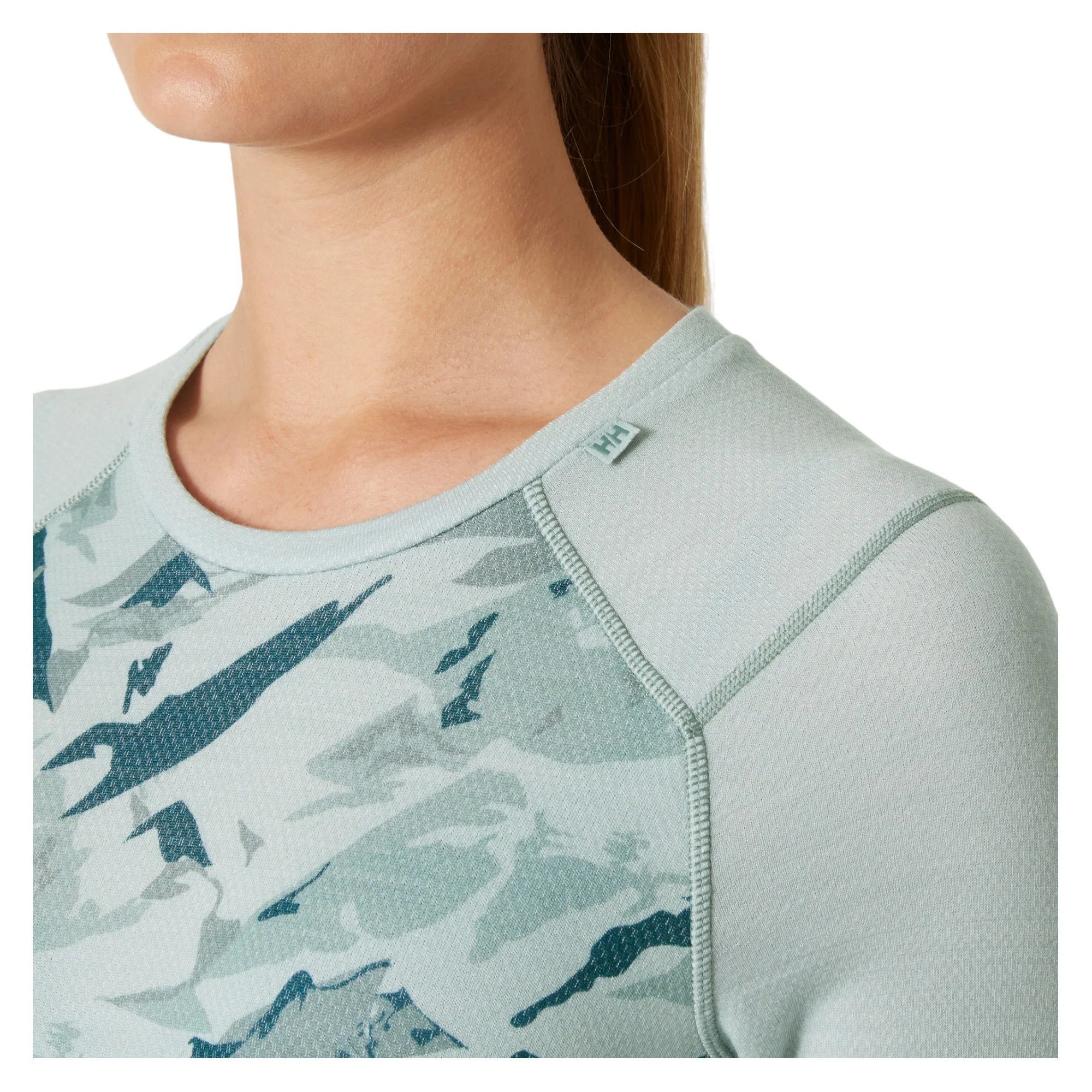 Haut de Sous-Vêtement Lifa Merino Midw Gra Crew Femme - Image 2