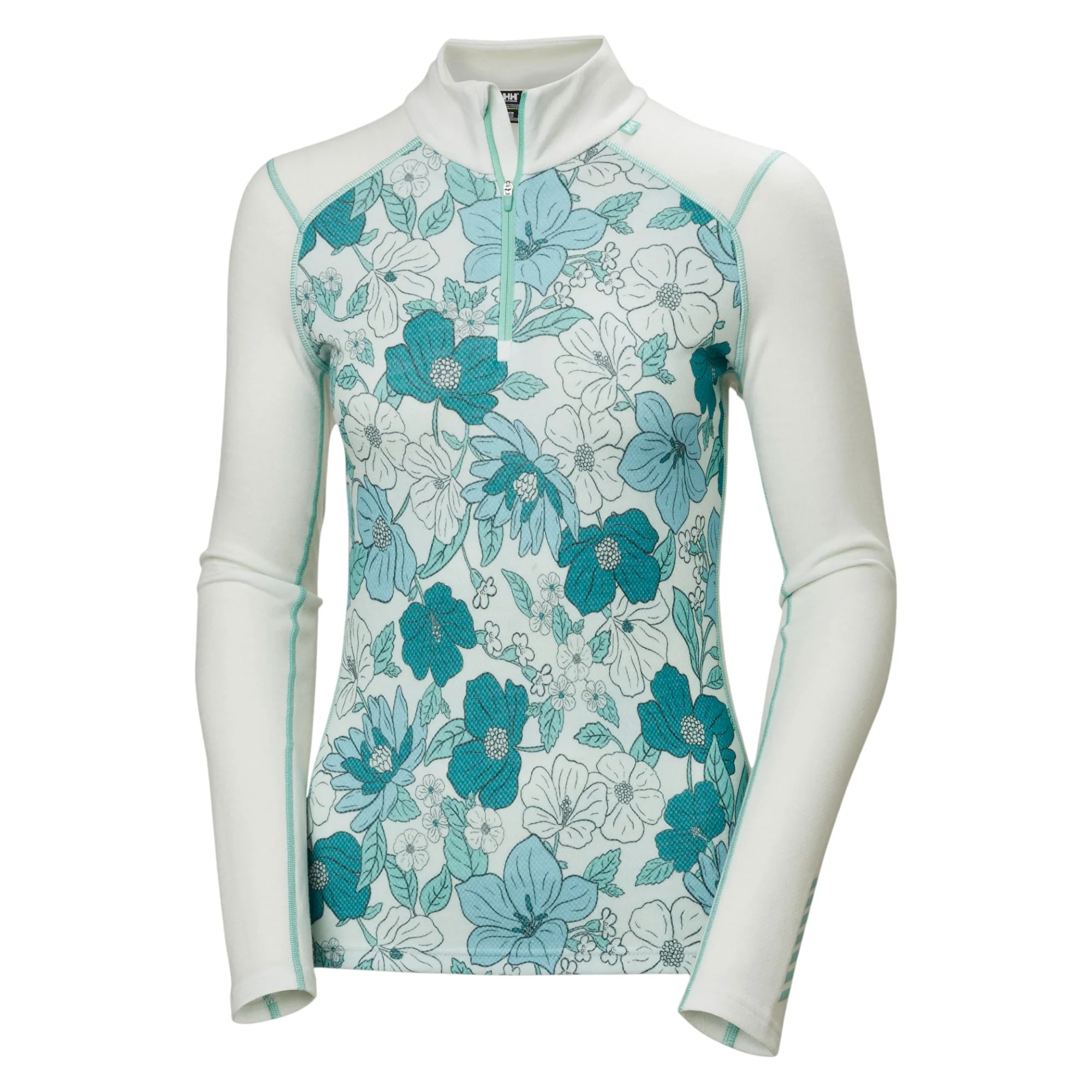 Haut de Sous-Vêtement Lifa Merino Midweight Print 1/2 zip Femme
