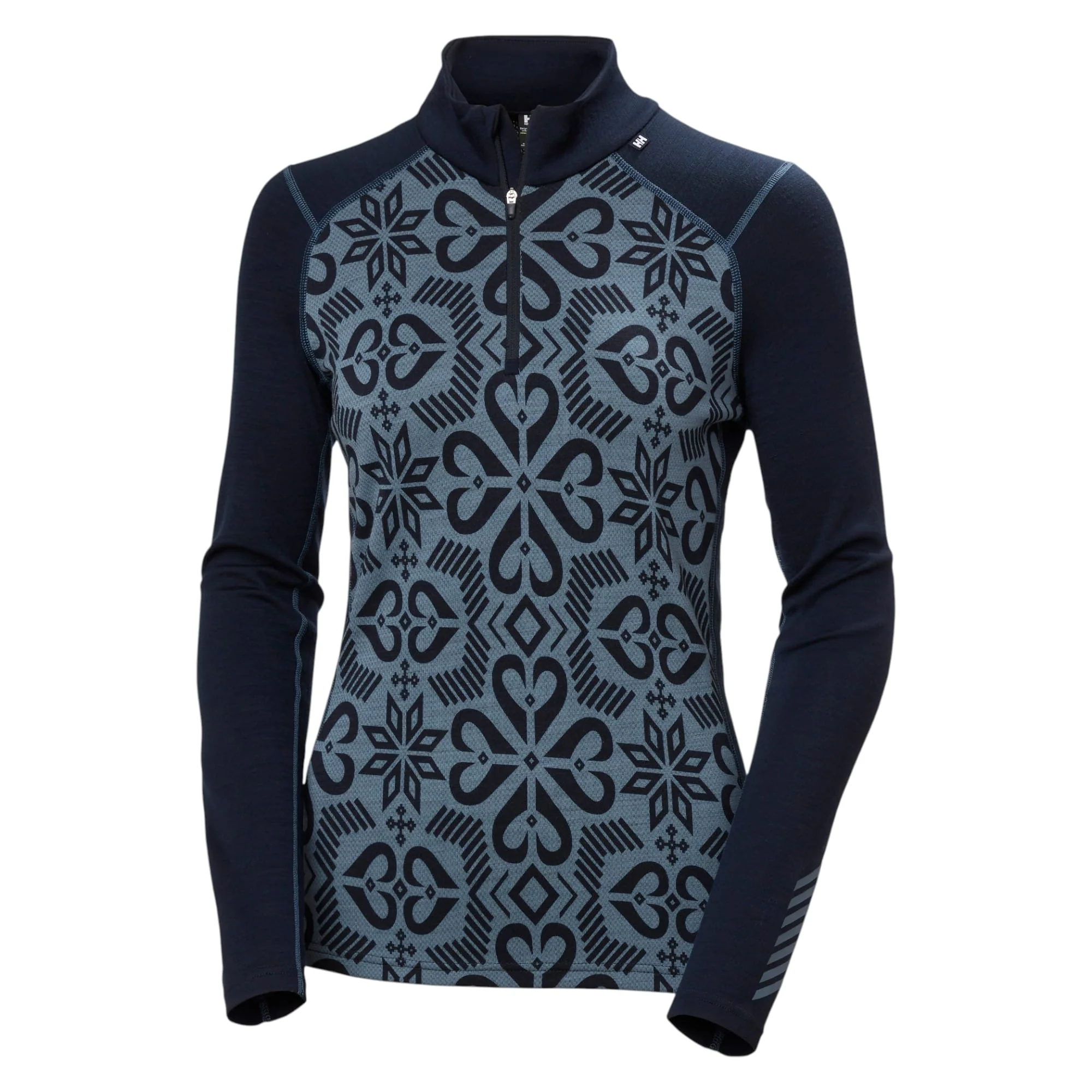 Haut de Sous-Vêtement Lifa Merino Midweight Print 1/2 zip Femme - Image 3