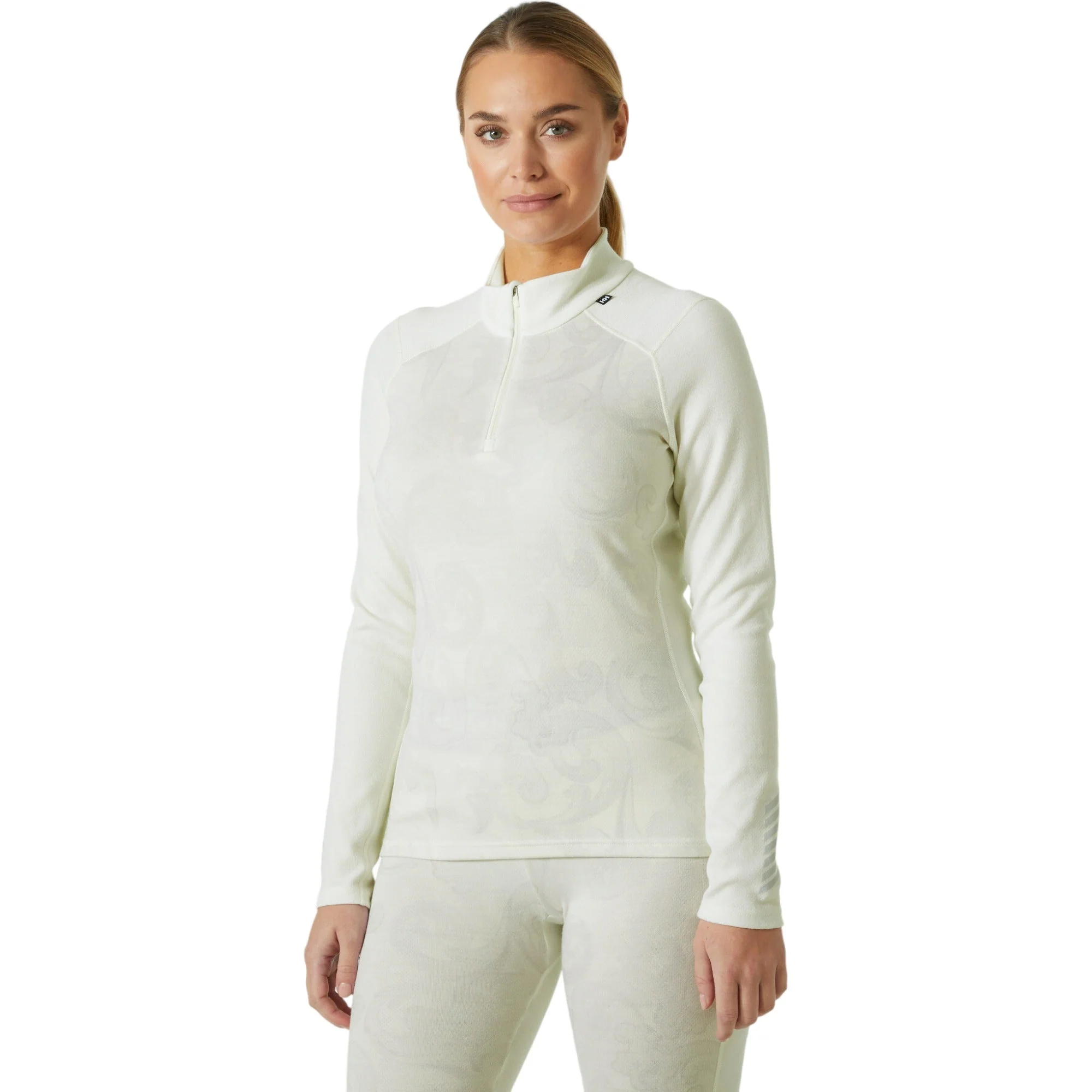 Haut de Sous-Vêtement Lifa Merino Midweight Print 1/2 zip Femme - Image 7
