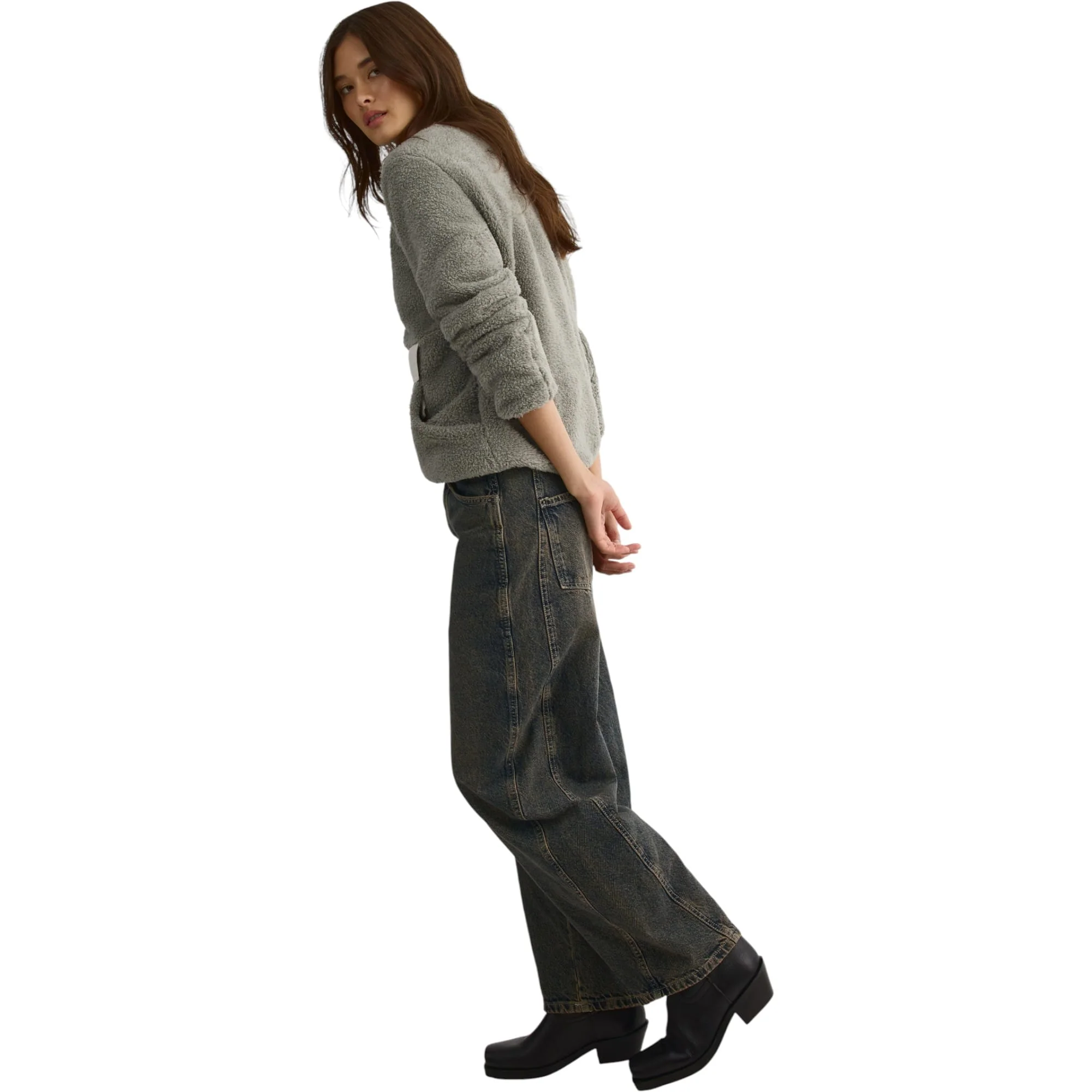 Chandail Manches Longues en Peluche Femme - Image 2