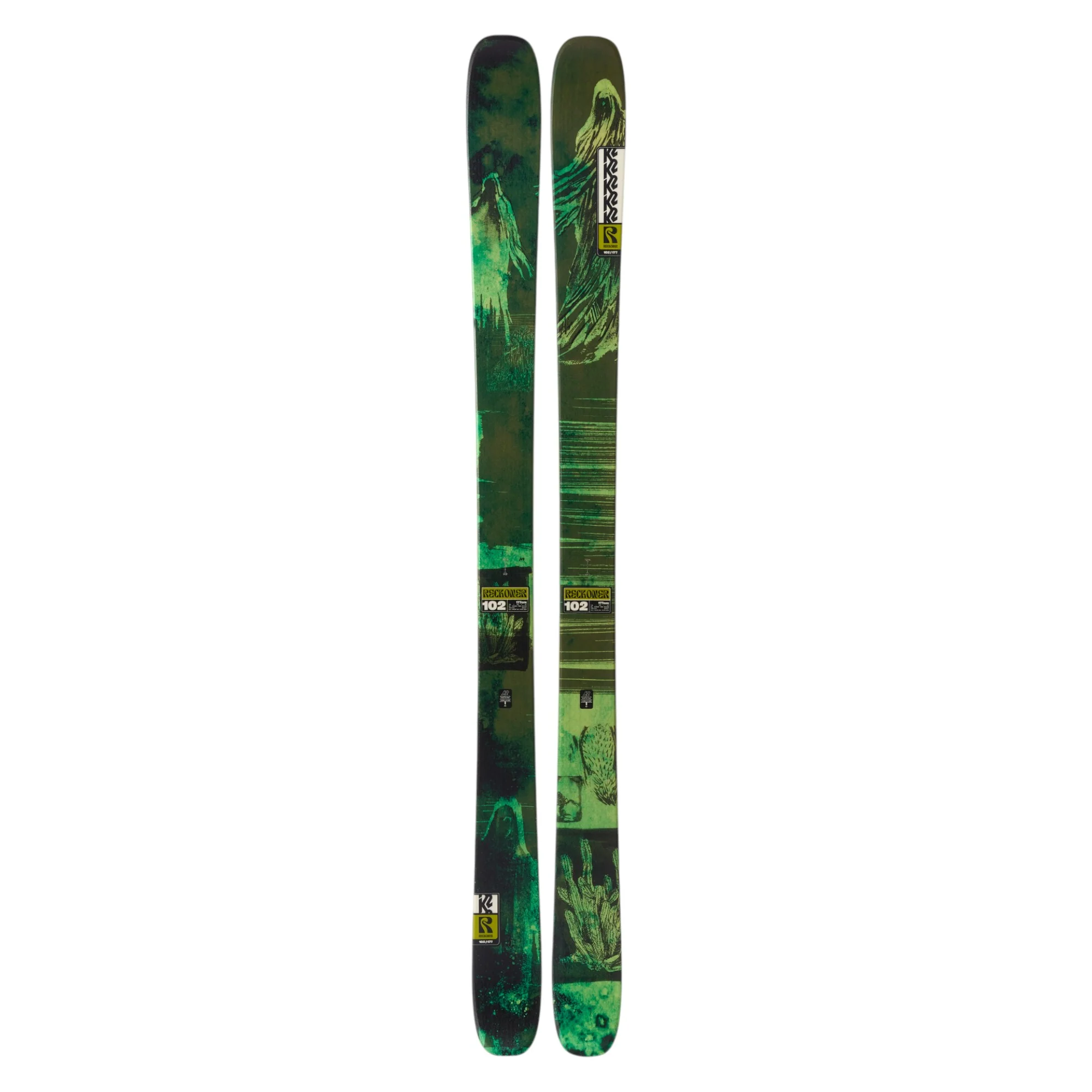 Skis Alpins Reckoner 102 Adulte