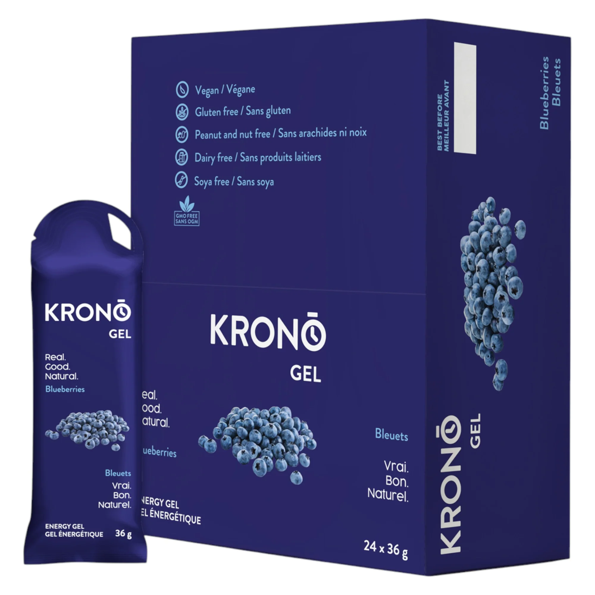 Krono Gels Énergétiques , Boîte de 24 - Image 2