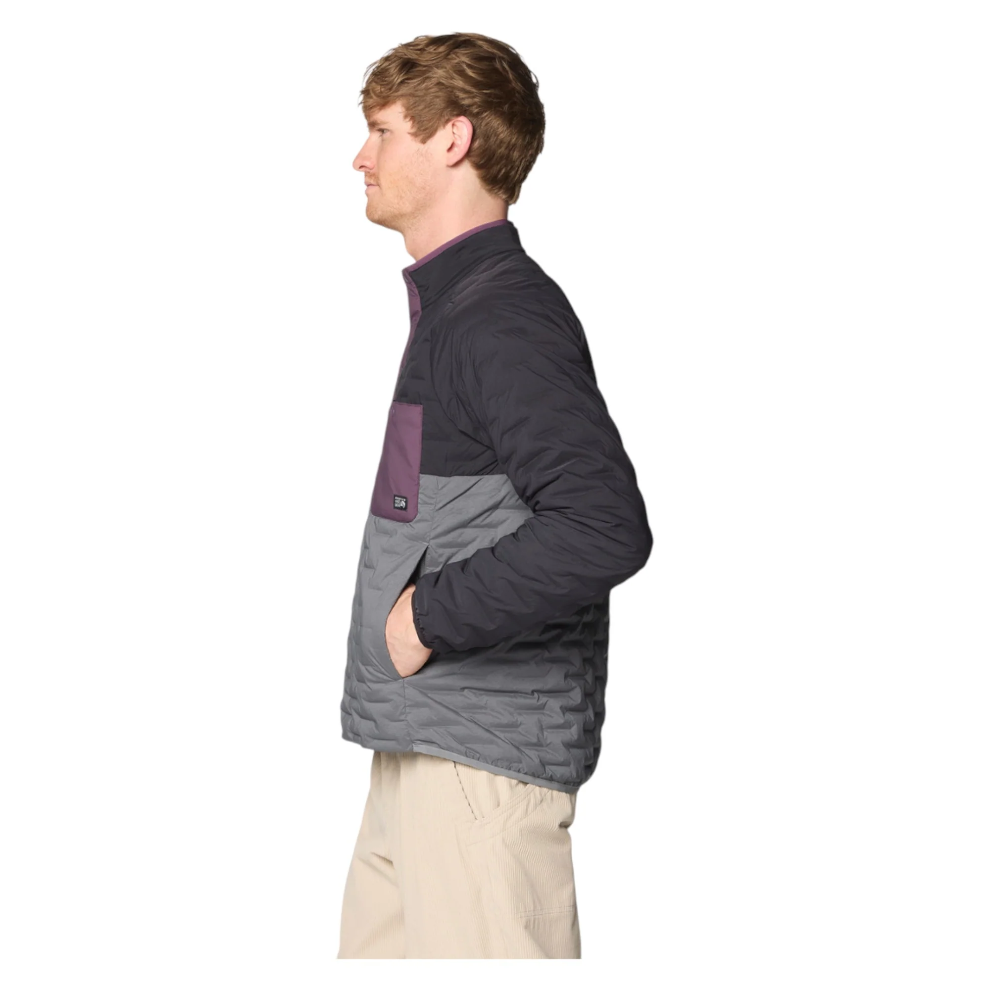 Veste Isolante Stretchdown Light Snap Neck Homme - Image 4