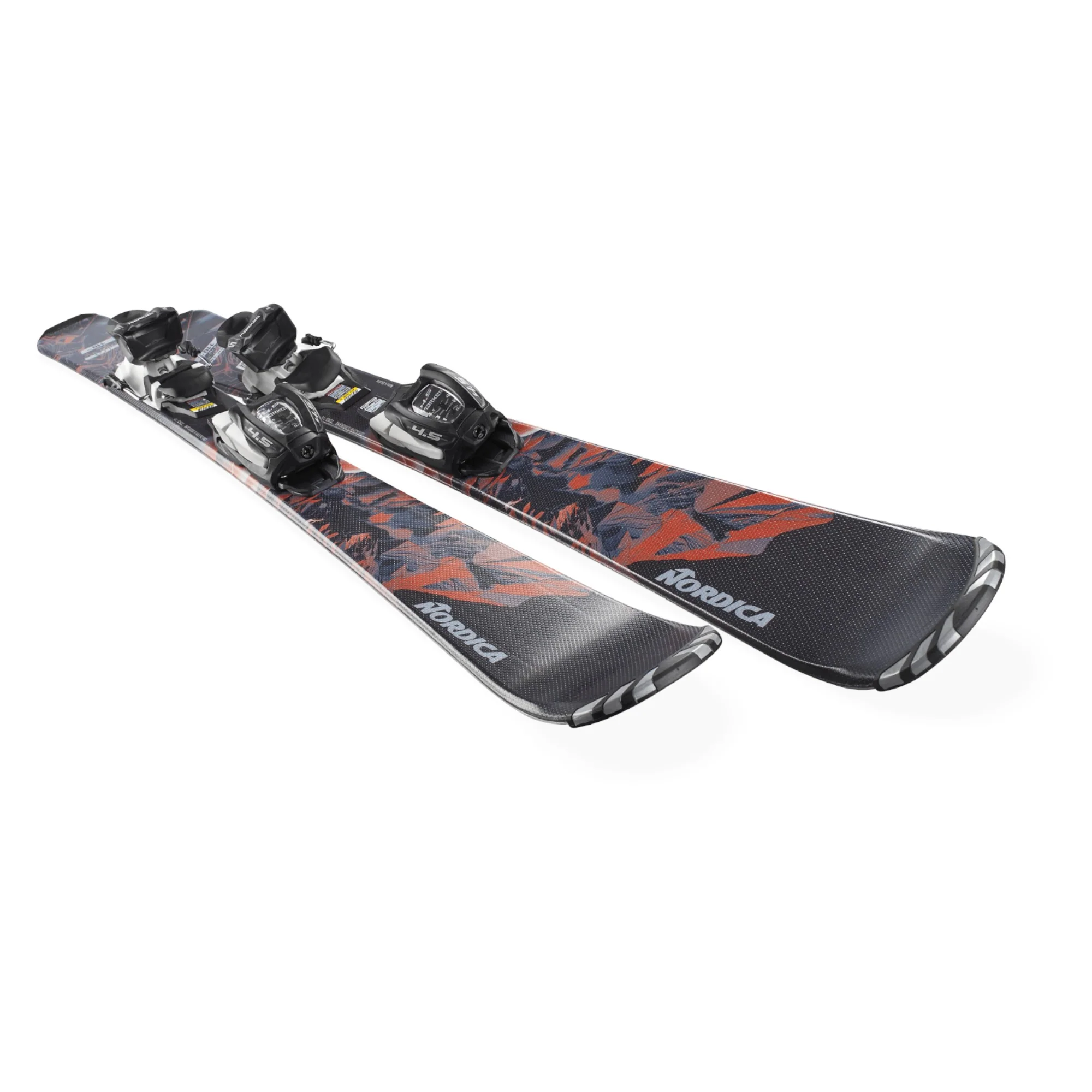 Skis Alpins Team AM (100-140) + JR 4.5 FDT Enfant - Image 3