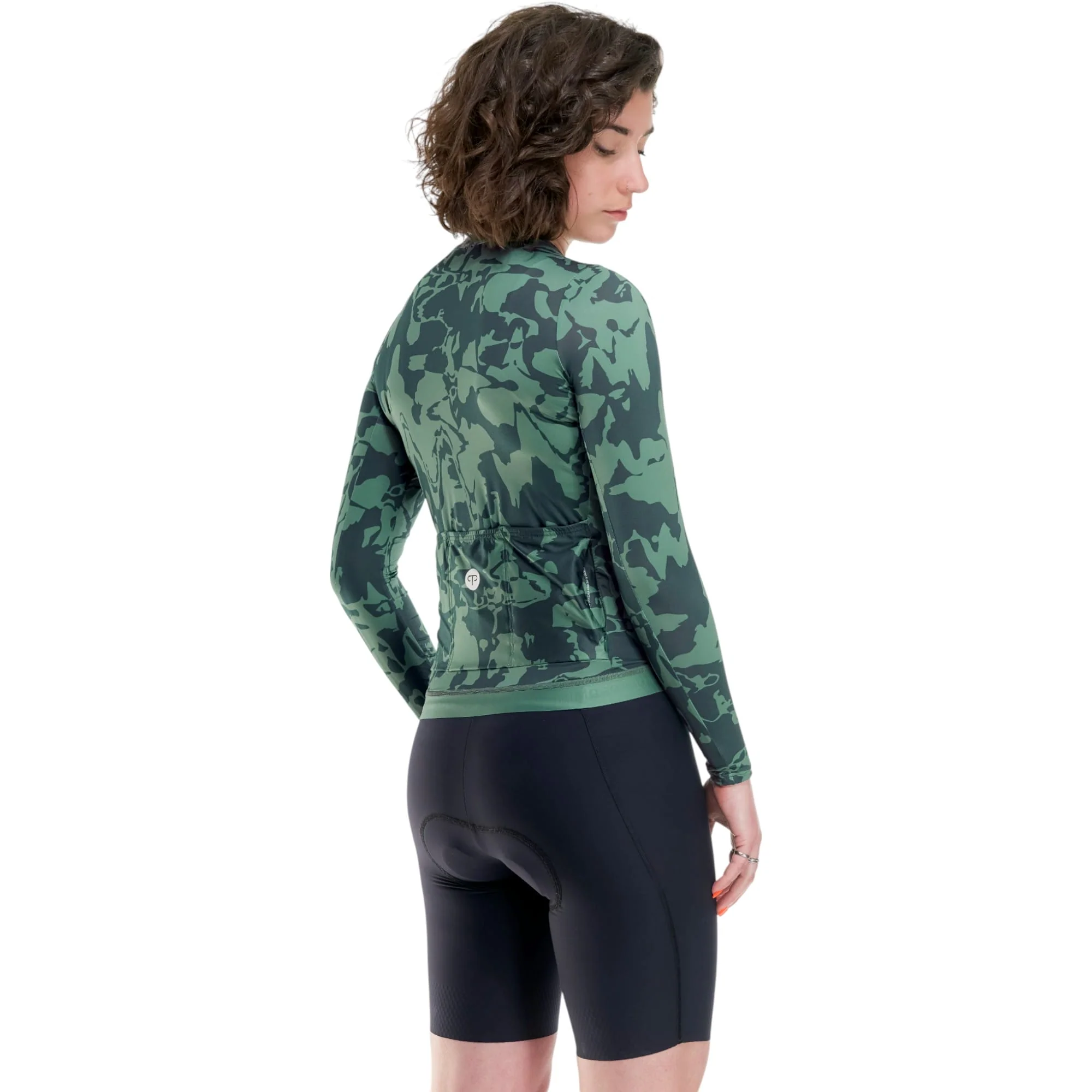 Maillot de Vélo de Route Manches Longues Signature Femme - Image 2