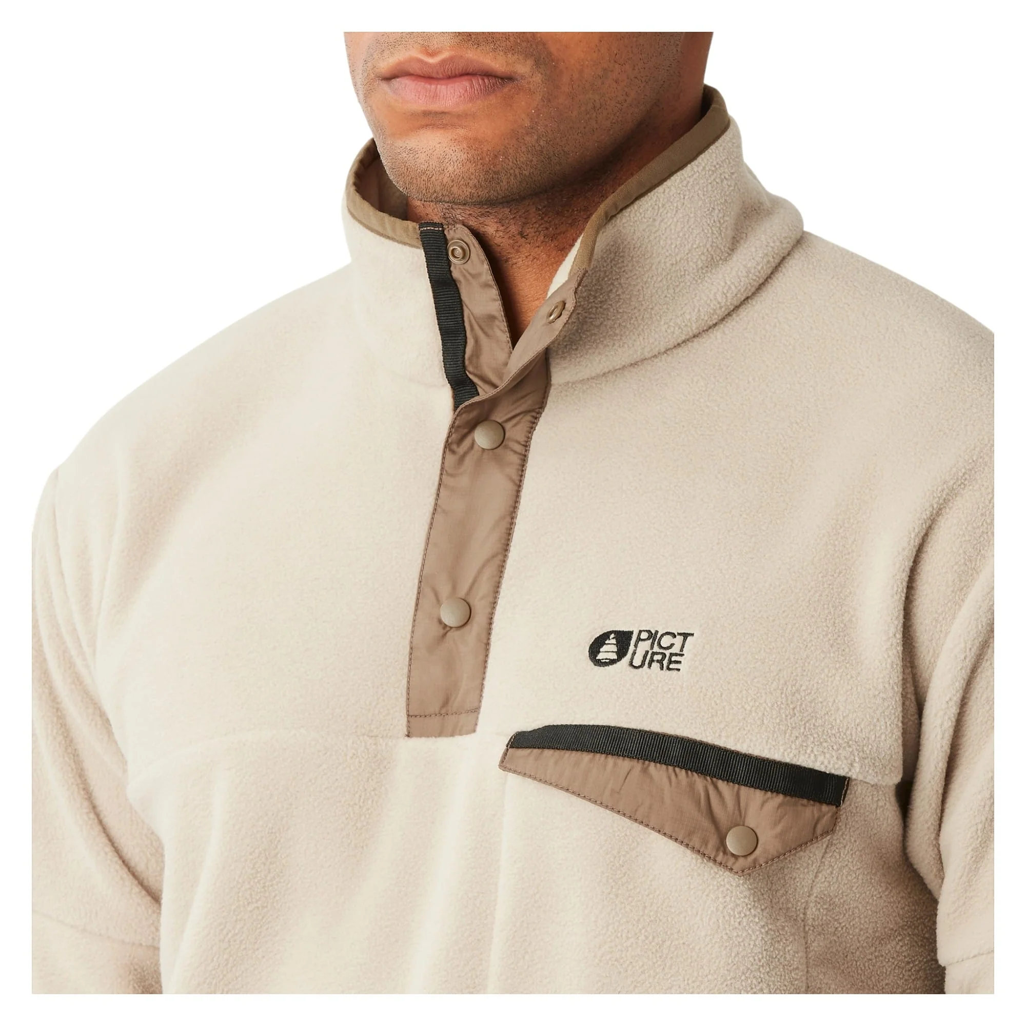 Chandail Manches Longues Arcca 1/4 Fleece Homme - Image 4