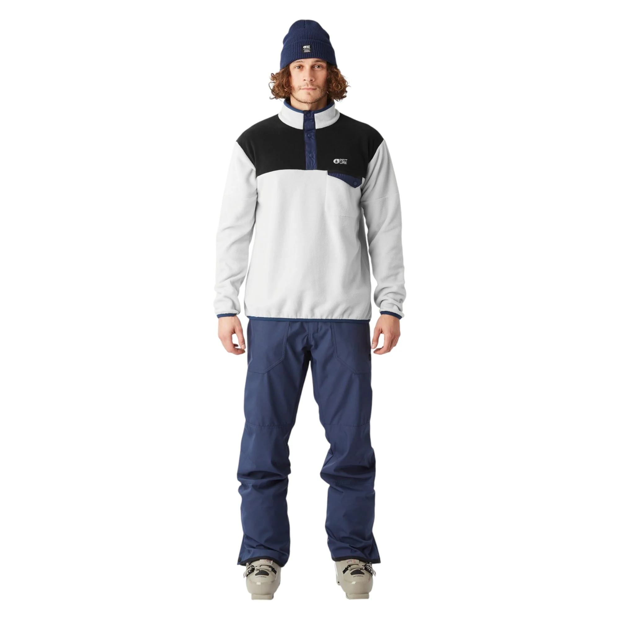 Chandail Manches Longues Arcca 1/4 Fleece Homme - Image 5