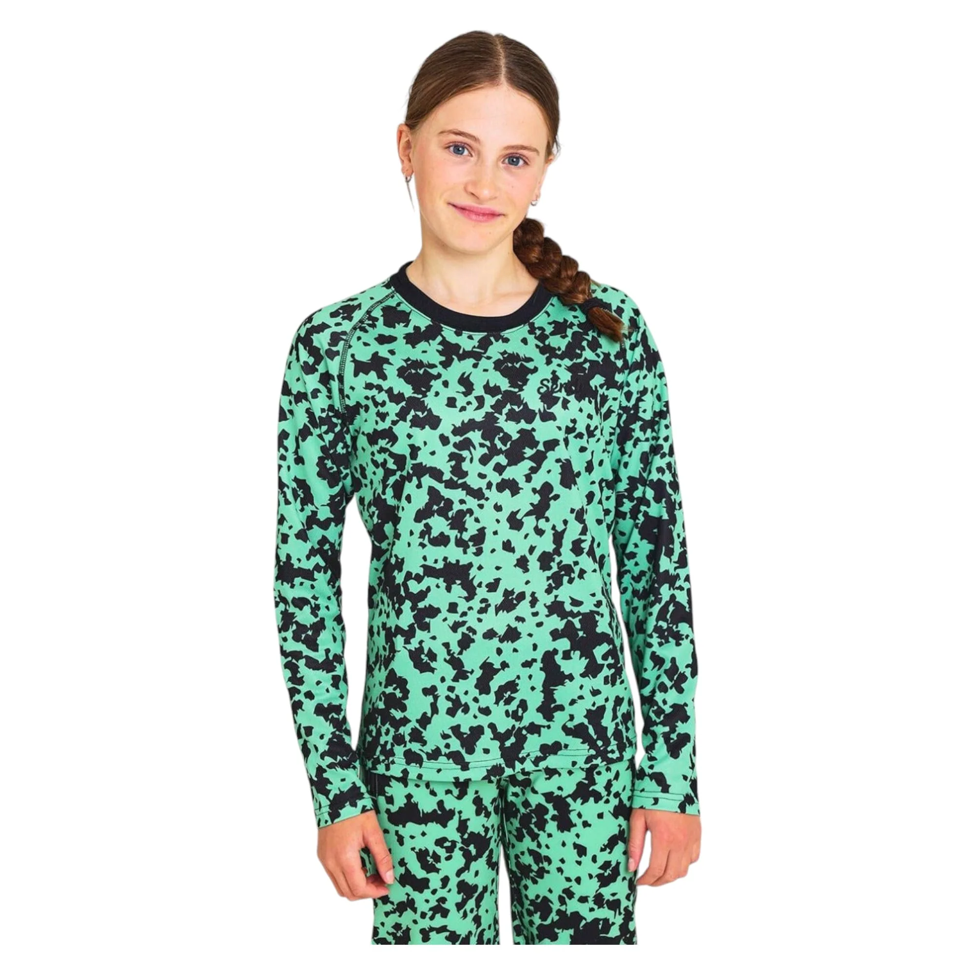 Maillot de Vélo de Montagne Manches Longues Send It Enfant