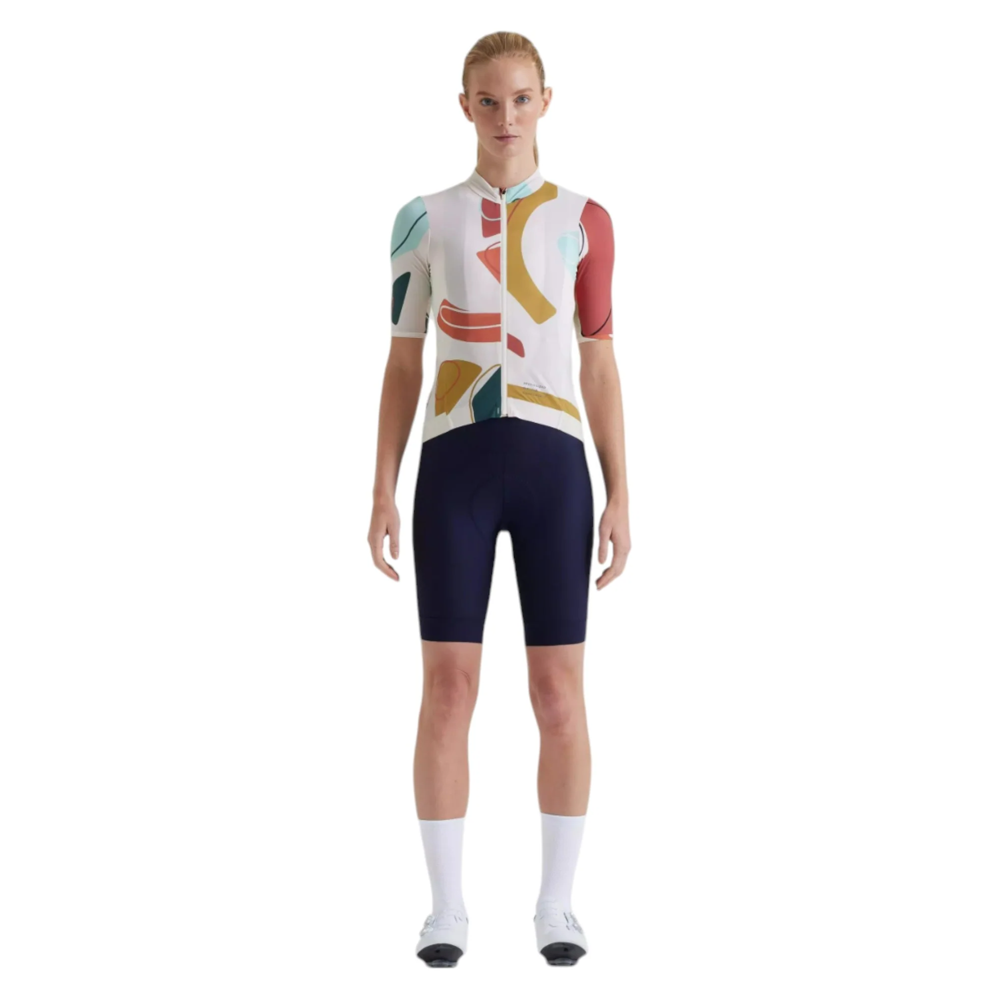 Maillot de Vélo de Route Manches Courtes Prime Femme