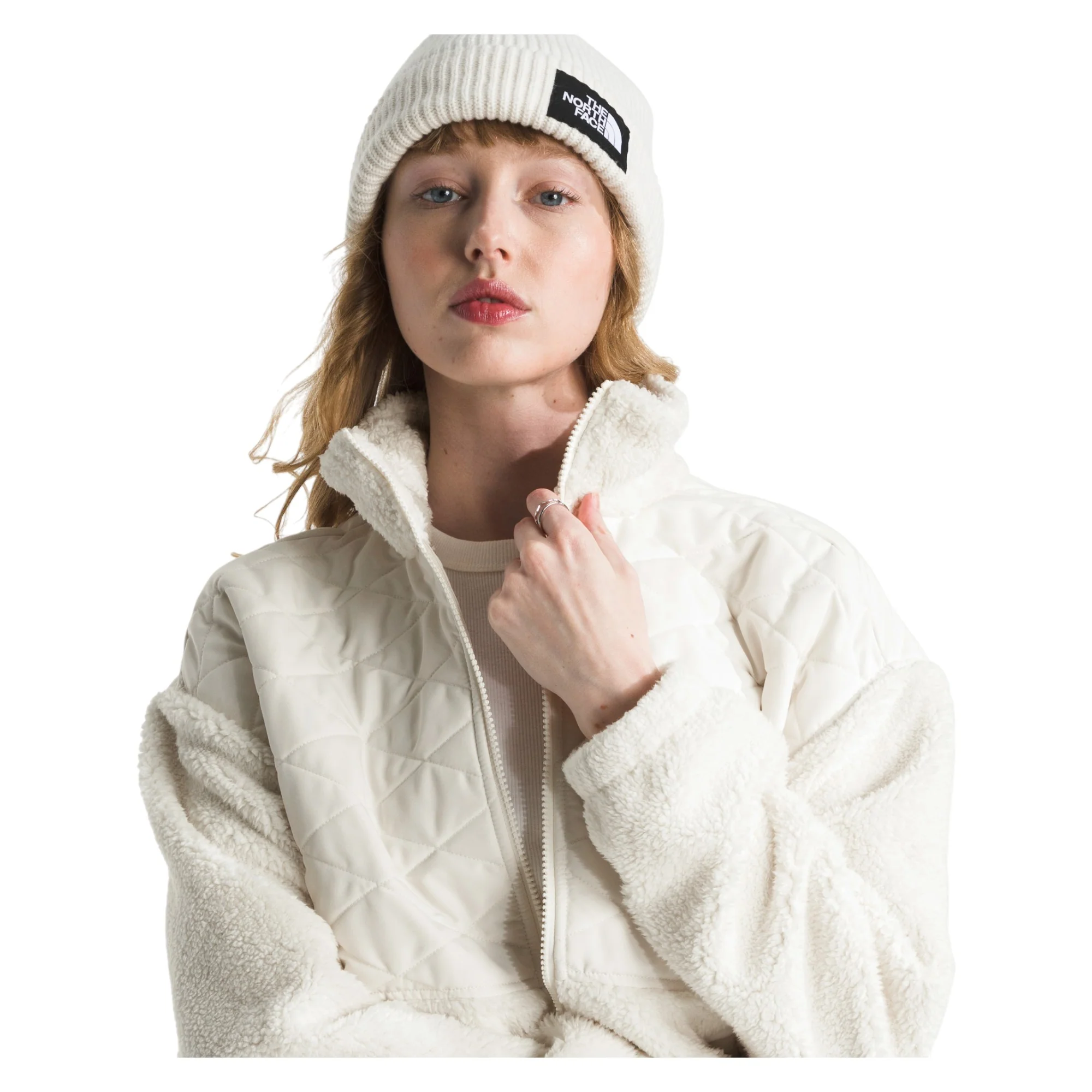 Chandail Manches Longues Cabin Fleece Zip Femme - Image 3