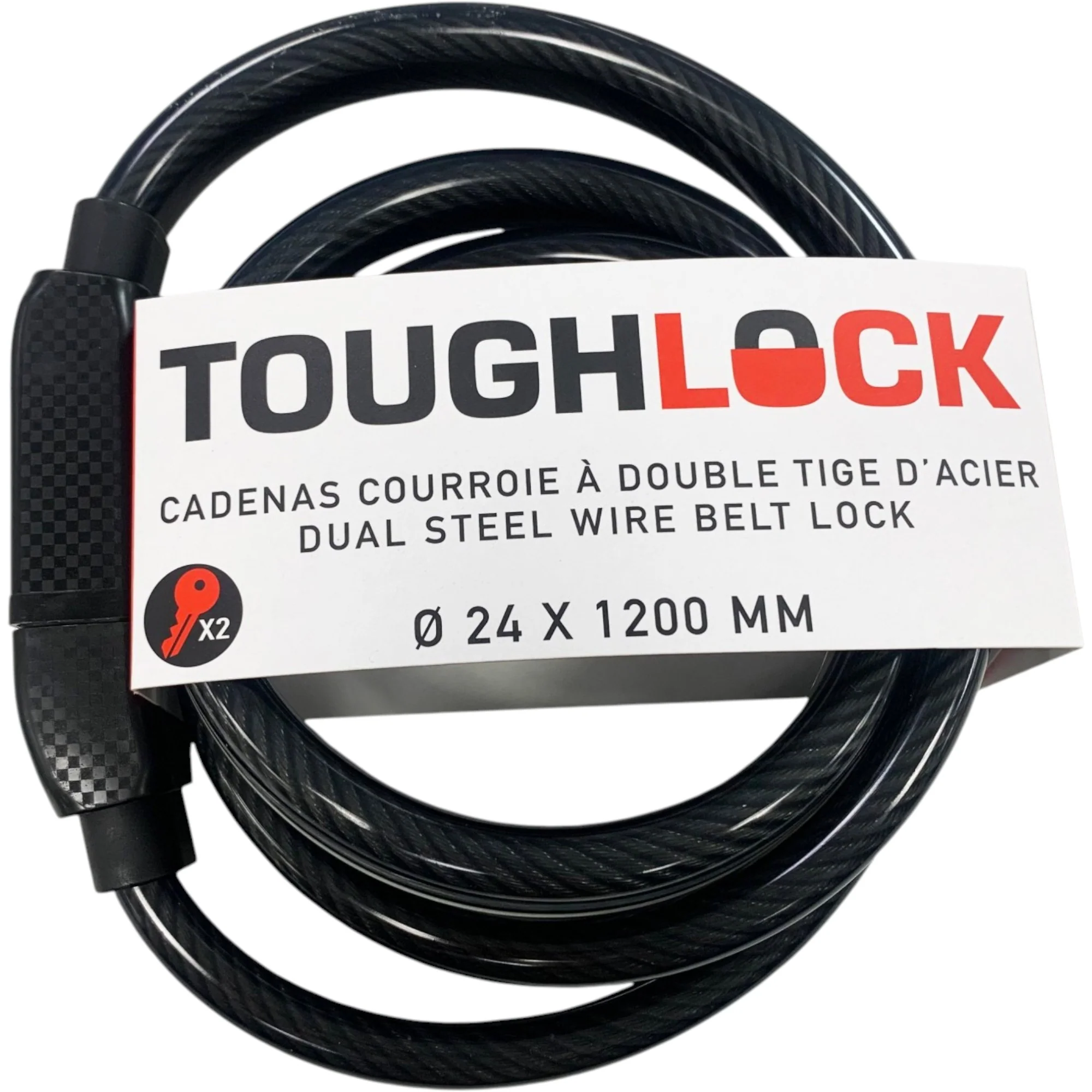 Cadenas Courroie de Vélo Toughlock 01