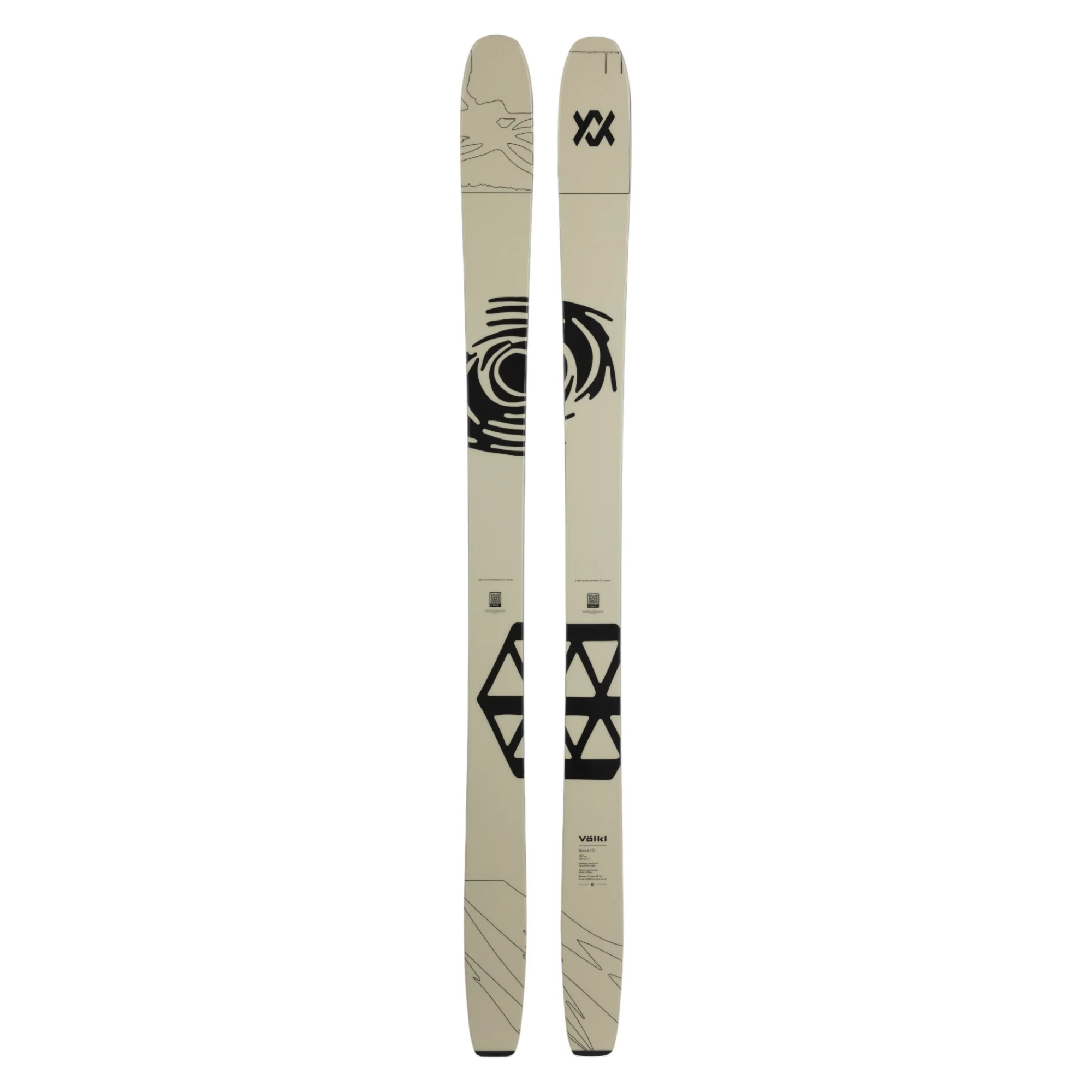 Skis Alpins Revolt 101 Flat Adulte
