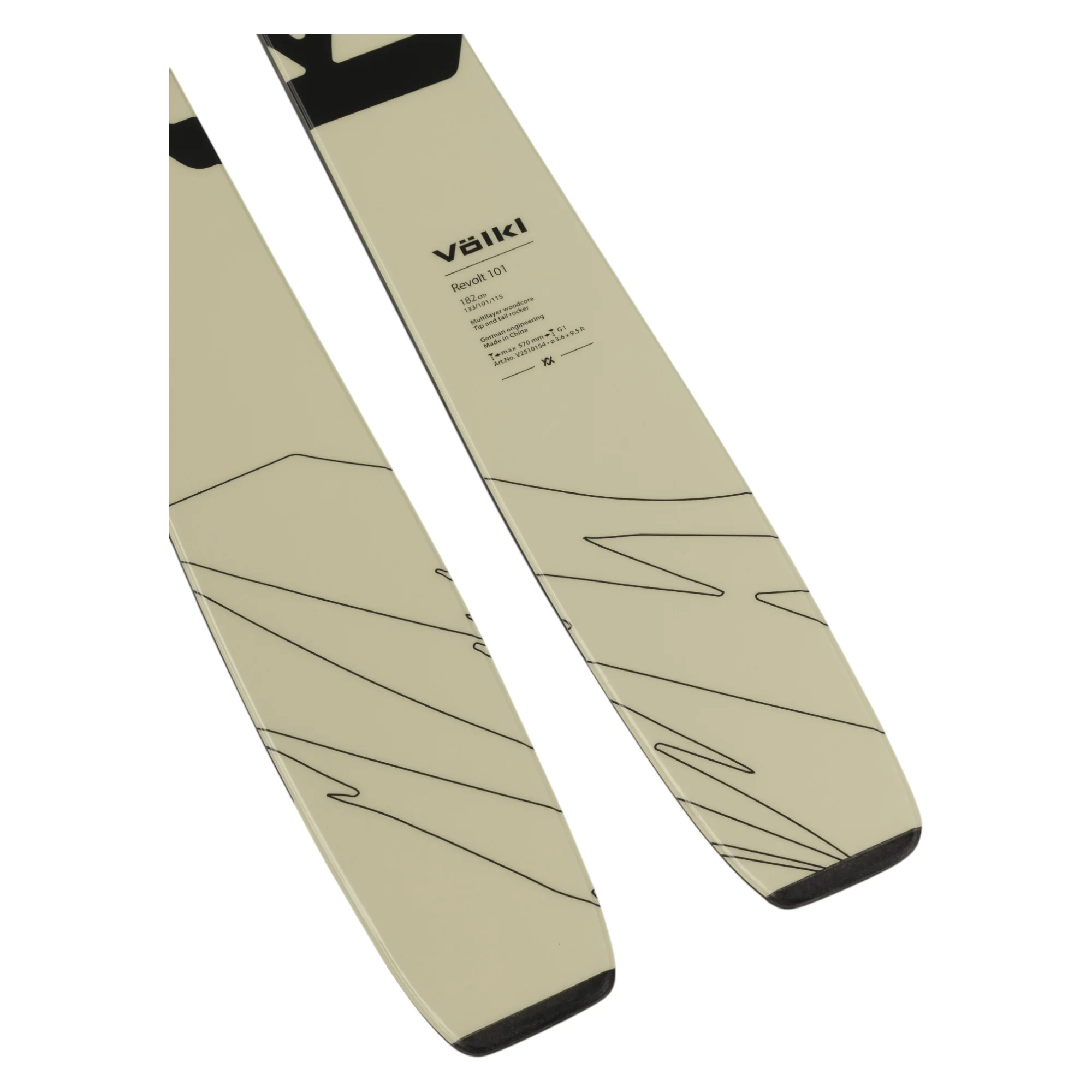 Skis Alpins Revolt 101 Flat Adulte - Image 3